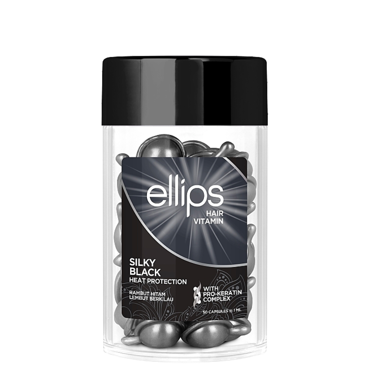 Витамины для волос Ellips Hair Vitamin Шелковая ночь 50х1 мл (1813118771)