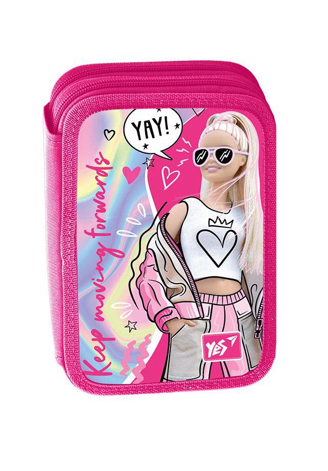 Пенал твердый YES двойной HP-01 Barbie (533103)