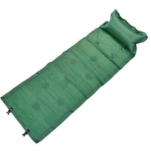 Коврик самонадувающийся с подушкой TY-0559 Зеленый (59429162)