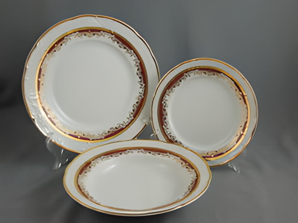 Набор тарелок Thun tulip 18 пр./6 п. (00000003921)