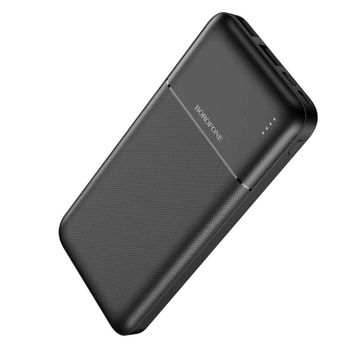 Павербанк Borofone BJ16 Cube 10000 mAh Black (000214) - фото 3