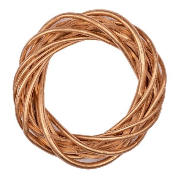 Венок Yes!Fun ротанговый 15 см Золотой (974263)