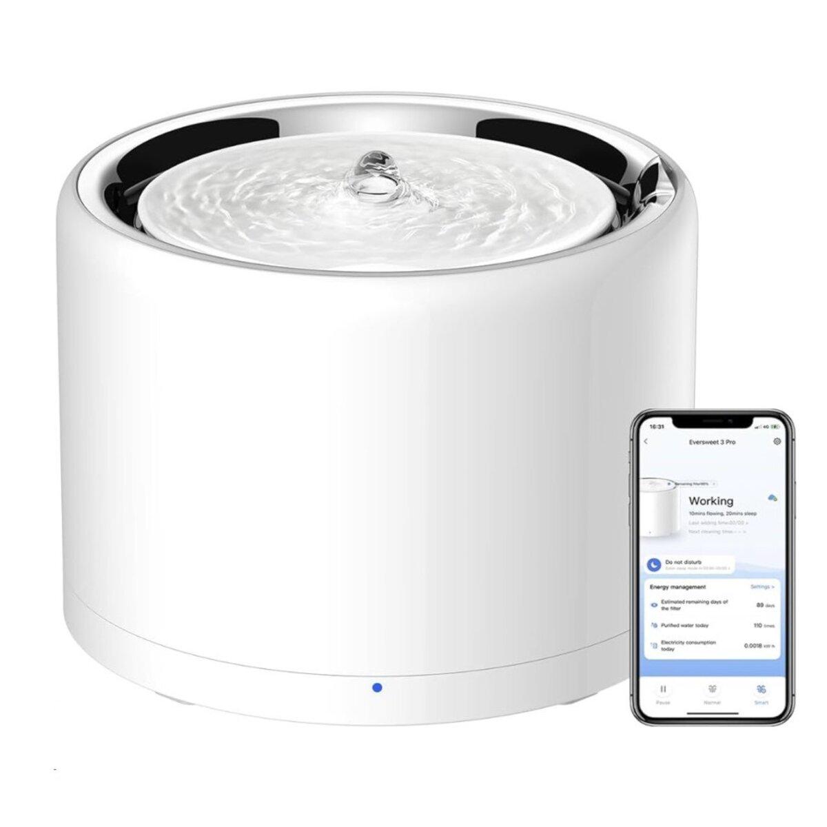 Автоматическая поилка PETKIT Eversweet 3 PRO Smart Pet Drinking Fountain (P4108-UVC) - фото 5 Автоматическая поилка PETKIT Eversweet 3 PRO Smart Pet Drinking Fountain (P4108-UVC) - фото 5