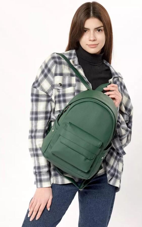 Рюкзак жіночий Sambag Dali BKH Зелений (15351007) - фото 1 Рюкзак жіночий Sambag Dali BKH Зелений (15351007) - фото 1