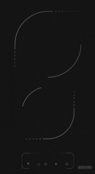 Варильна поверхня електрична Eleyus DINA 30 BL V (1519521) - фото 2 Варильна поверхня електрична Eleyus DINA 30 BL V (1519521) - фото 2