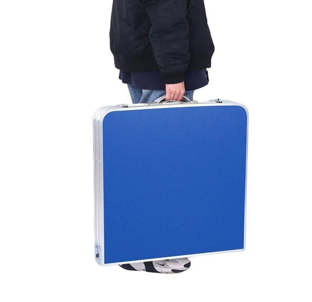 Стіл складаний та стільці 120х60х70 см 4 шт. Синій (SP32S) - фото 5