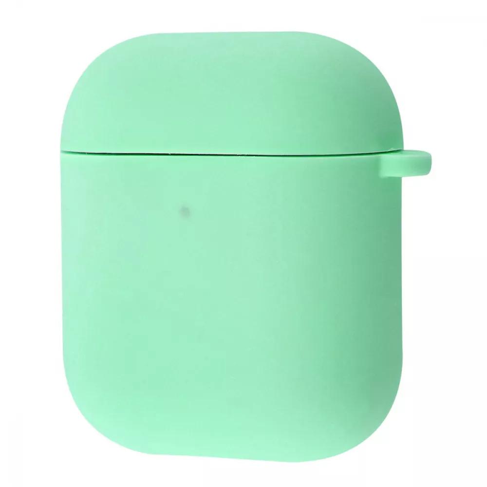 Чохол для навушників Silicone Case Full for AirPods 1/2 Mint gum (589127) Чохол для навушників Silicone Case Full for AirPods 1/2 Mint gum (589127)