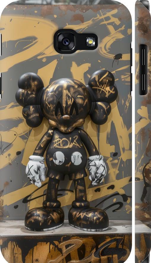 Чехол на Samsung Galaxy A5 (2017) Bronze kaws (6097m-444-42517)
