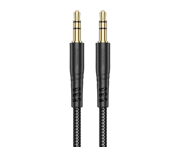 Аудио-кабель Hoco UPA24 Smooth AUX audio cable 1 м Black