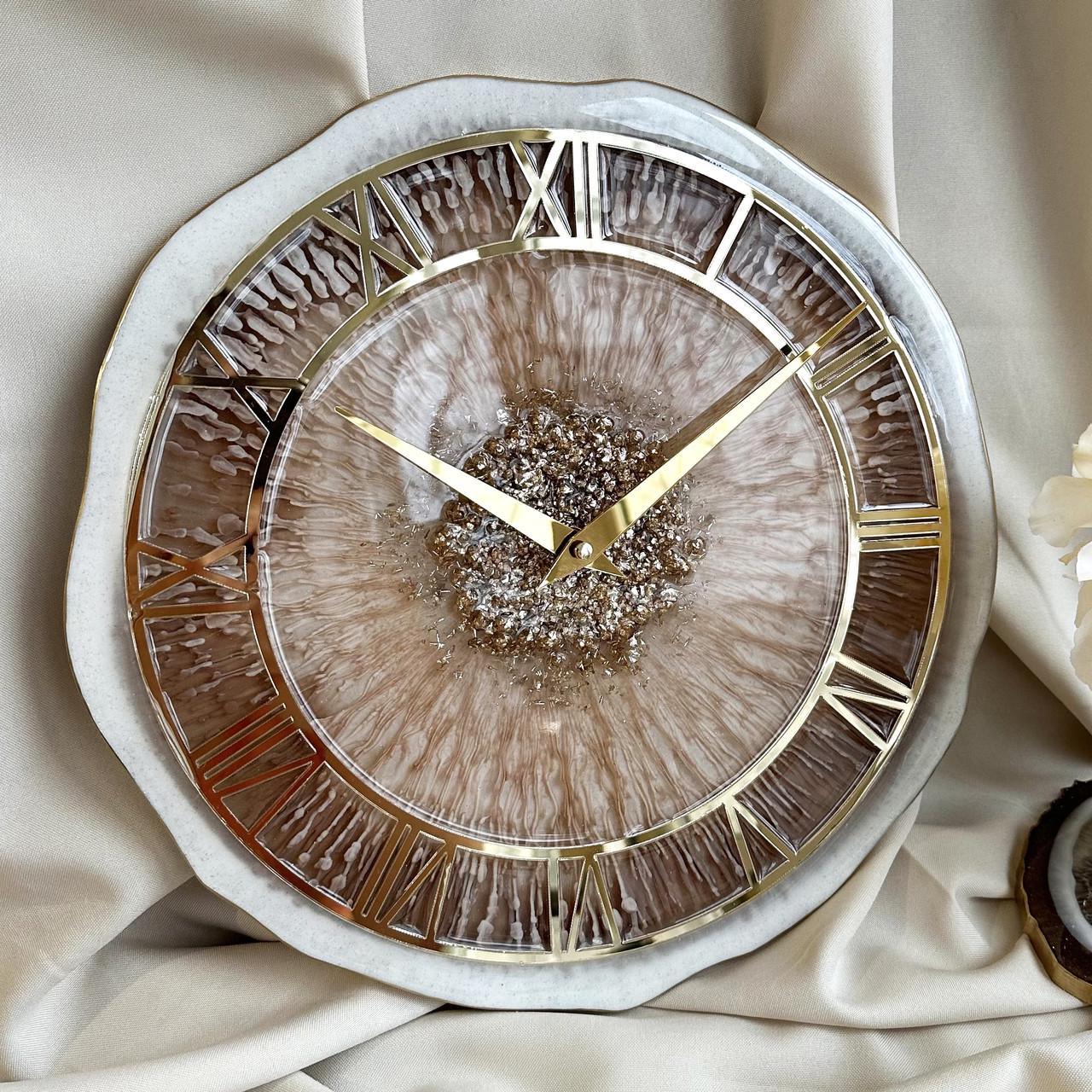 Часы настенные из эпоксидной смолы EPOXY M92 32x32 см