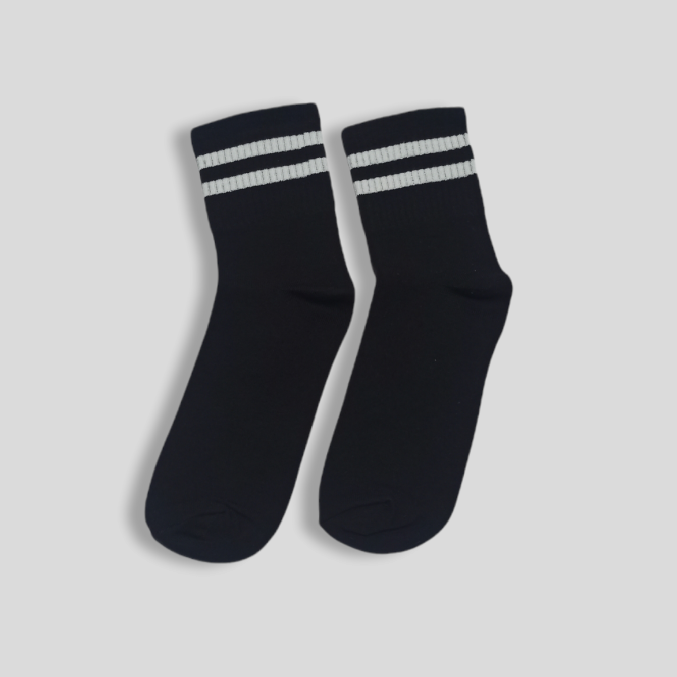 Носки подр.ковые TwinSocks высокие р. 22-24 Черный (8676560)