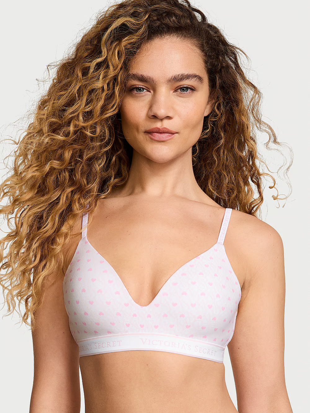 Бюстгальтер без пуш-ап Victoria's Secret Lightly Lined Wireless Cotton Bra 75A Білий (26133933) Бюстгальтер без пуш-ап Victoria's Secret Lightly Lined Wireless Cotton Bra 75A Білий (26133933)