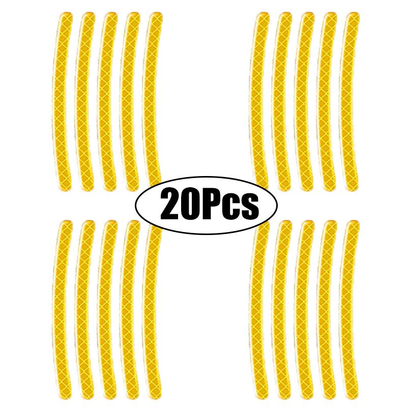 Полоски светоотражающие на диск авто Желтый (1722248068) - фото 6 Полоски светоотражающие на диск авто Желтый (1722248068) - фото 6