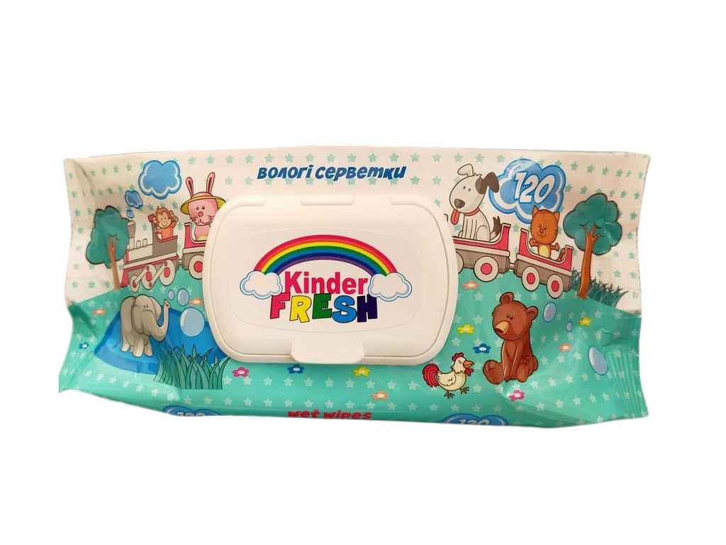 Вологі серветки Fresh KINDER клапан 120 шт. (1057688)