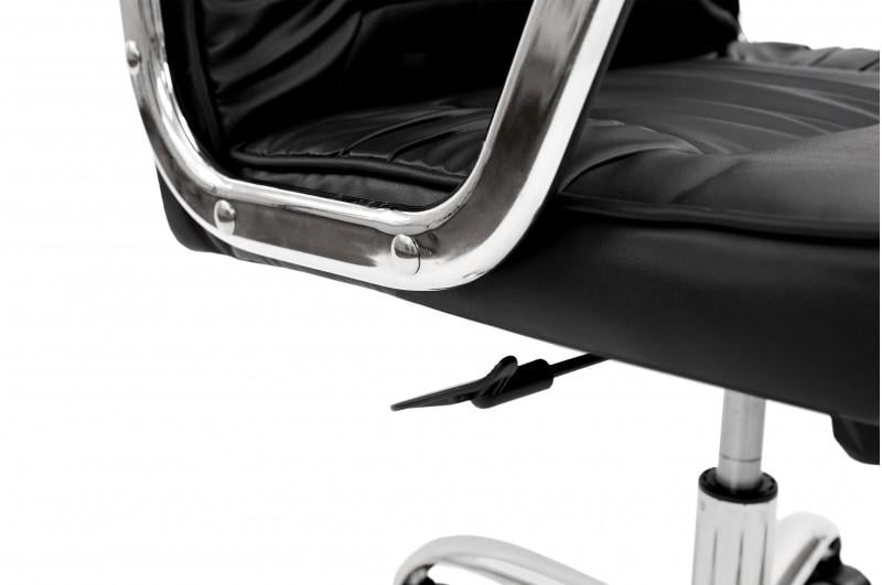 Офісне крісло Comfort Line Focus шкірзам Чорний (FCSB-113525) - фото 10