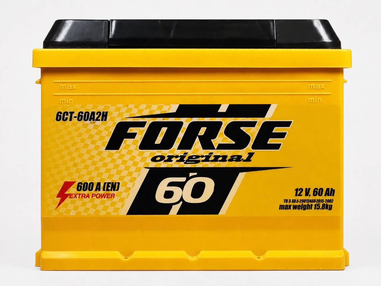 Аккумулятор автомобильный Forse 60 Ah 600A L+ 12V (3210297400)
