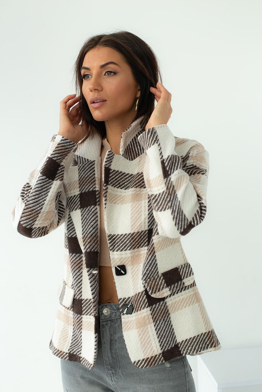 Жакет жіночий To More.e L Темно-коричневий (9528427) Жакет жіночий To More.e L Темно-коричневий (9528427)