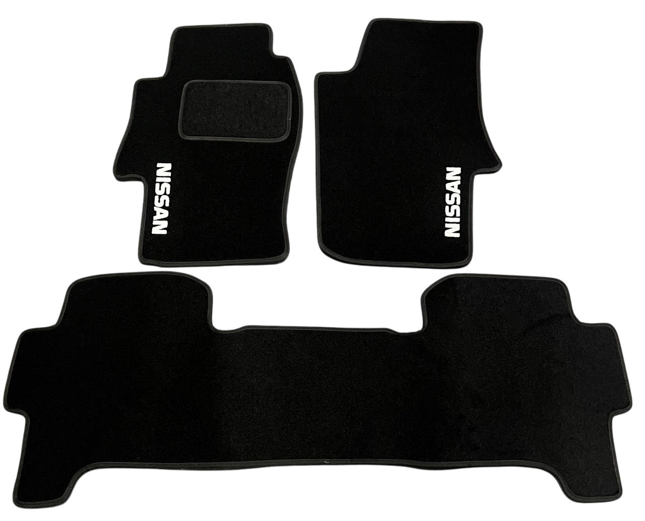 Килимки в салон ворсові для Nissan Patrol Y61 3 двері 1997-2010 5 шт. Чорний (27326684)