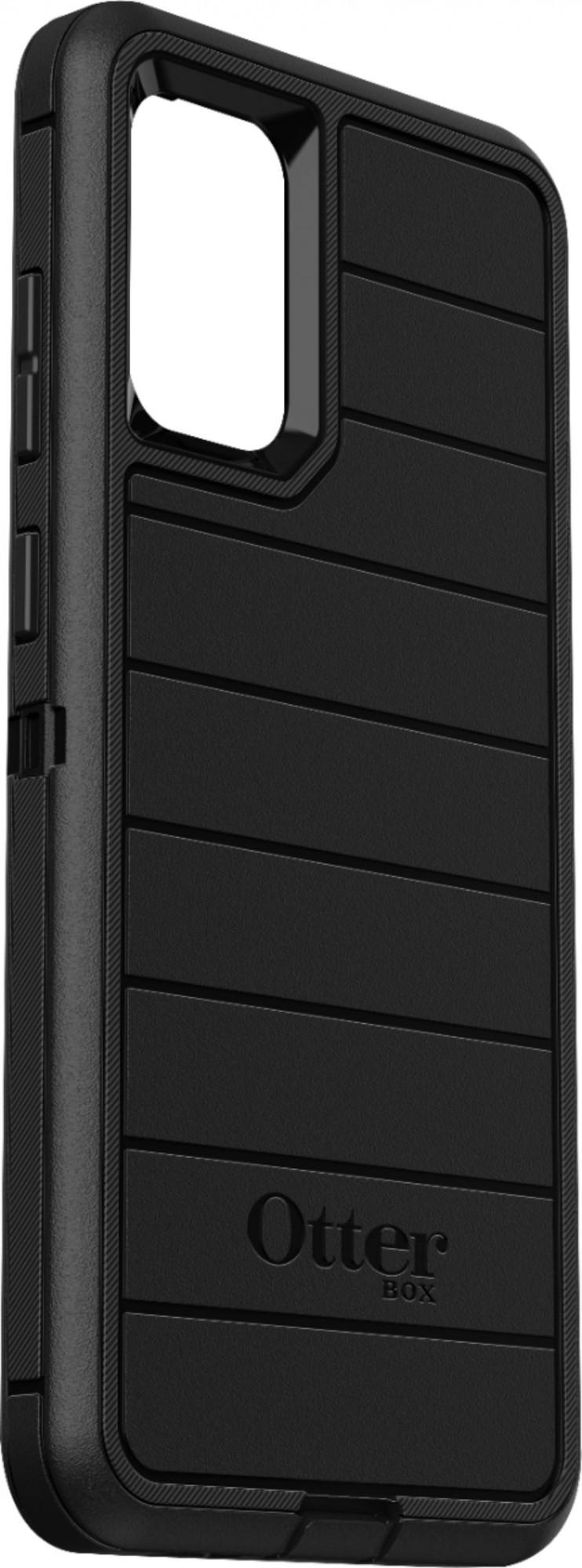 Чехол противоударный с клипсой подставкой OtterBox Defender Series Pro для Samsung Galaxy S20 Plus Black - фото 7