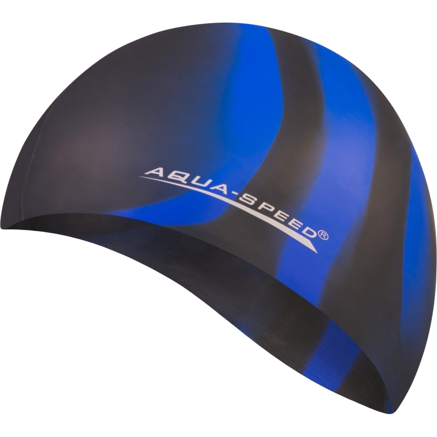 Шапочка для плавания Aqua Speed BUNT Сине-черный (113-39) Шапочка для плавания Aqua Speed BUNT Сине-черный (113-39)