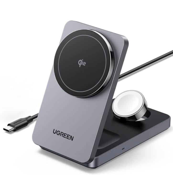 Док-станция UGREEN 3in1 MagFlow Qi2 (2431784511)
