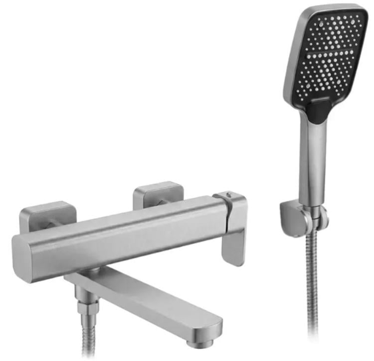 Змішувач для ванни Rea Arlo Brushed Nickel (REA-B4582)