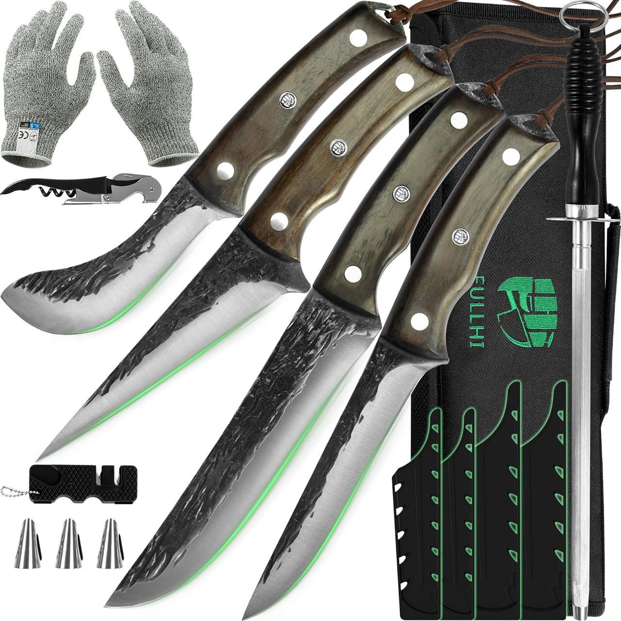 Набір ножів для м'ясника Fullhi 11 пр.