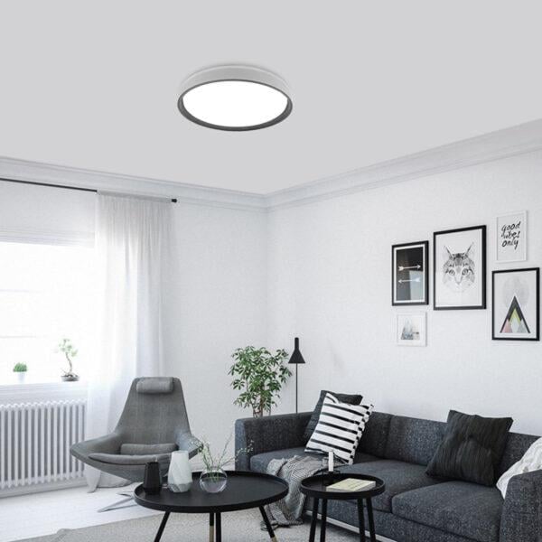 Светильник LED с пультом управления Eurolamp Modernity 48W 3000-6500K White (21804066) - фото 4