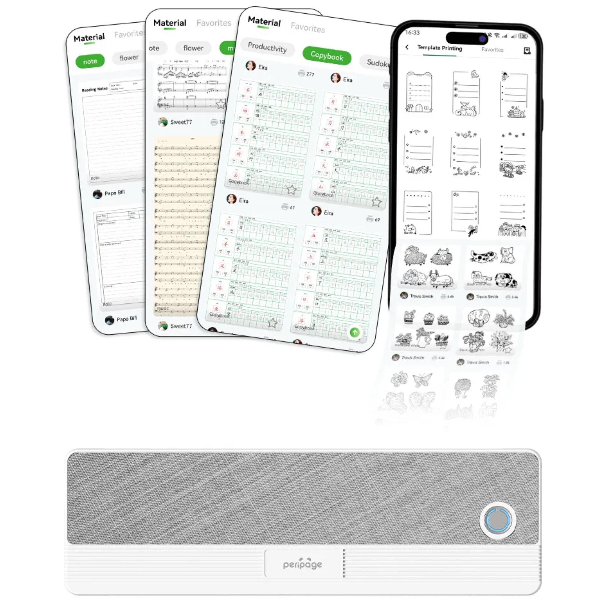 Термопринтер PeriPage P81 для татуировок и документов (PeriPage P81) - фото 10 Термопринтер PeriPage P81 для татуировок и документов (PeriPage P81) - фото 10