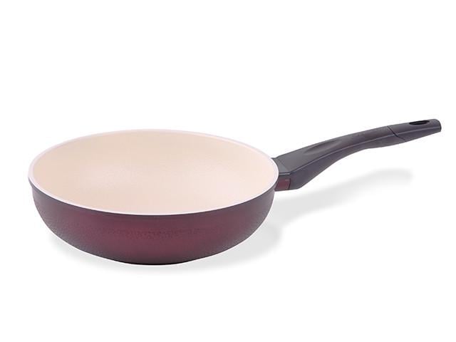 Сковорідка Fissman WOK Olympic 26х8 см алюмінієва з керамічним антипригарним покриттям (AL-4535.26)