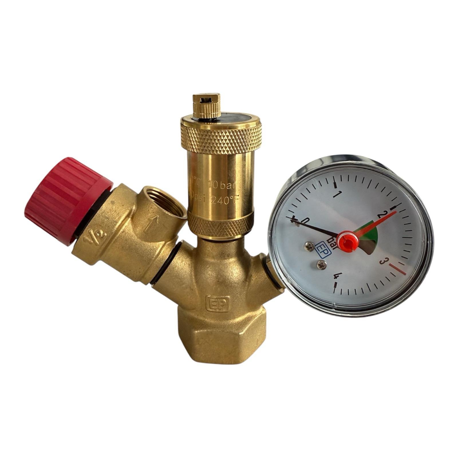 Группа безопасности котла Елка 1'' (00-00004944) Группа безопасности котла Елка 1'' (00-00004944)