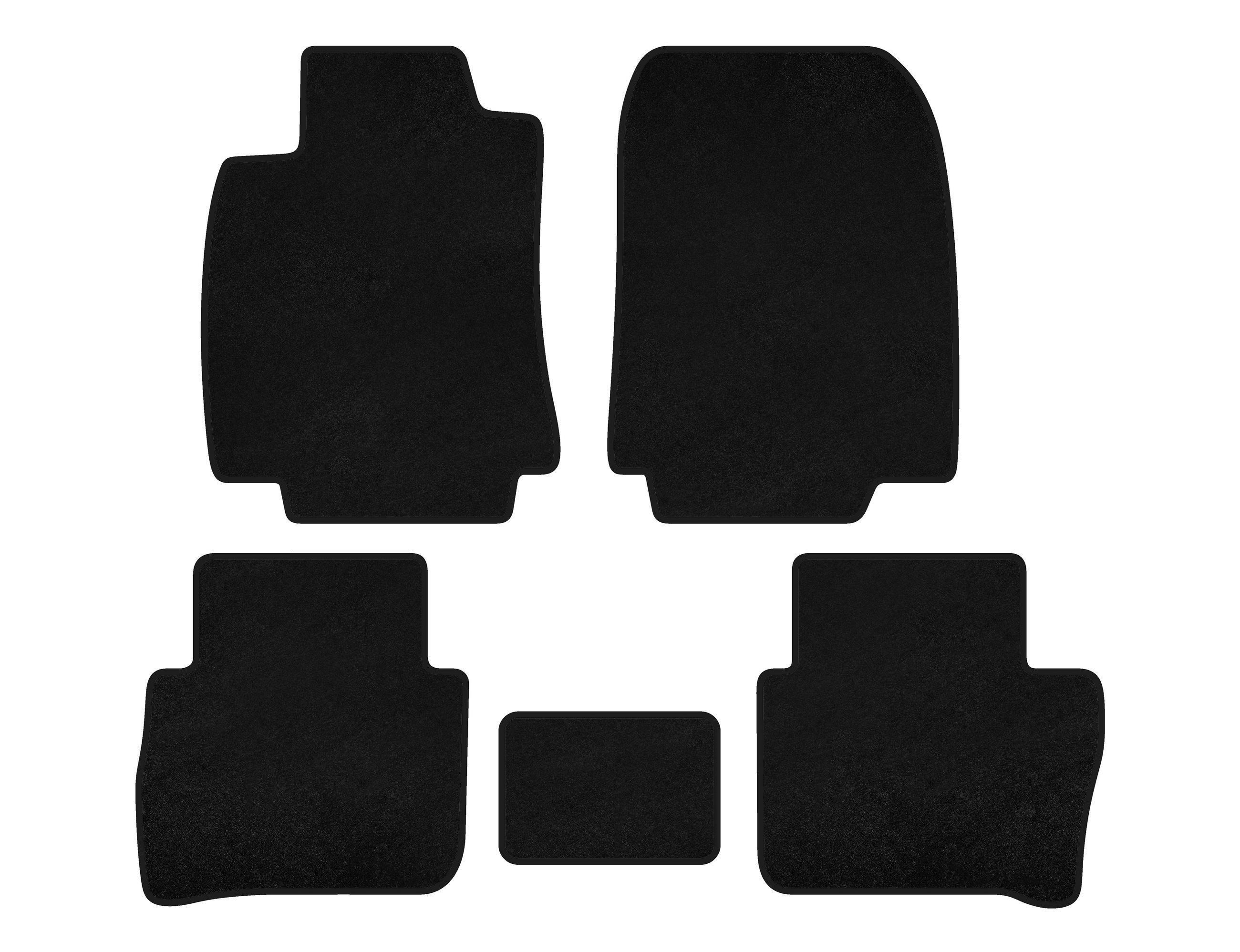 Коврики Digital Designs Classic для Nissan Tiida 2011-2014 гг. ткань Черный (136181)