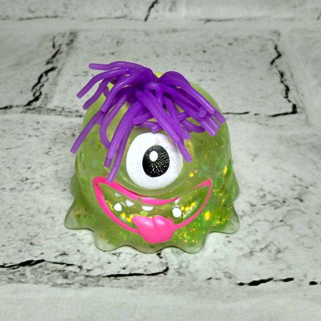 Игрушка антистресс жвачка-тянучка Монстрик 5х6,5 см Салатовый (KA-23-1707-3)