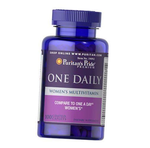 Витамины для женщин One Daily Women's Multivitamin 100 капс. (36367055)
