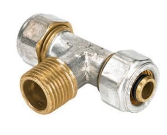 Тройник с наружной резьбой HENCO 26х1"х26 (11-260626)