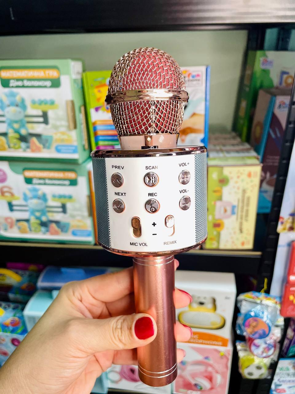 Микрофон С 60087 50 караоке/bluetooth/USB/колонка/в коробке - фото 4 Микрофон С 60087 50 караоке/bluetooth/USB/колонка/в коробке - фото 4