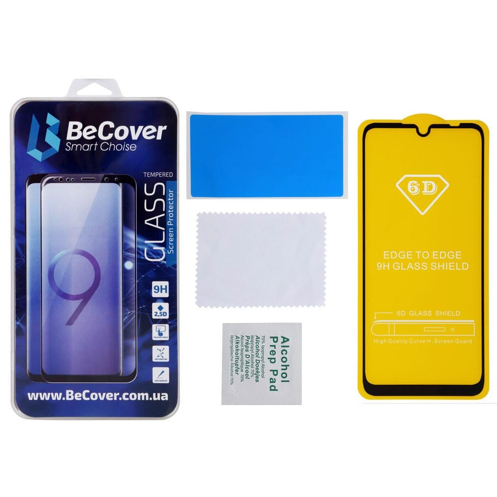 Захисне скло BeCover Full Glue & Cover для Samsung Galaxy J6 2018 SM-J600 Black (703140) - фото 4