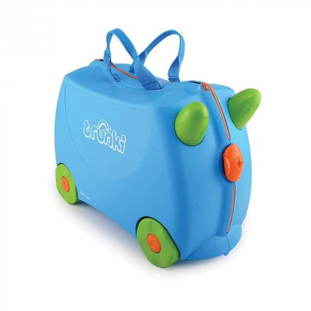 Валіза дитяча Trunki Terrance Blue (DR014320) - фото 1