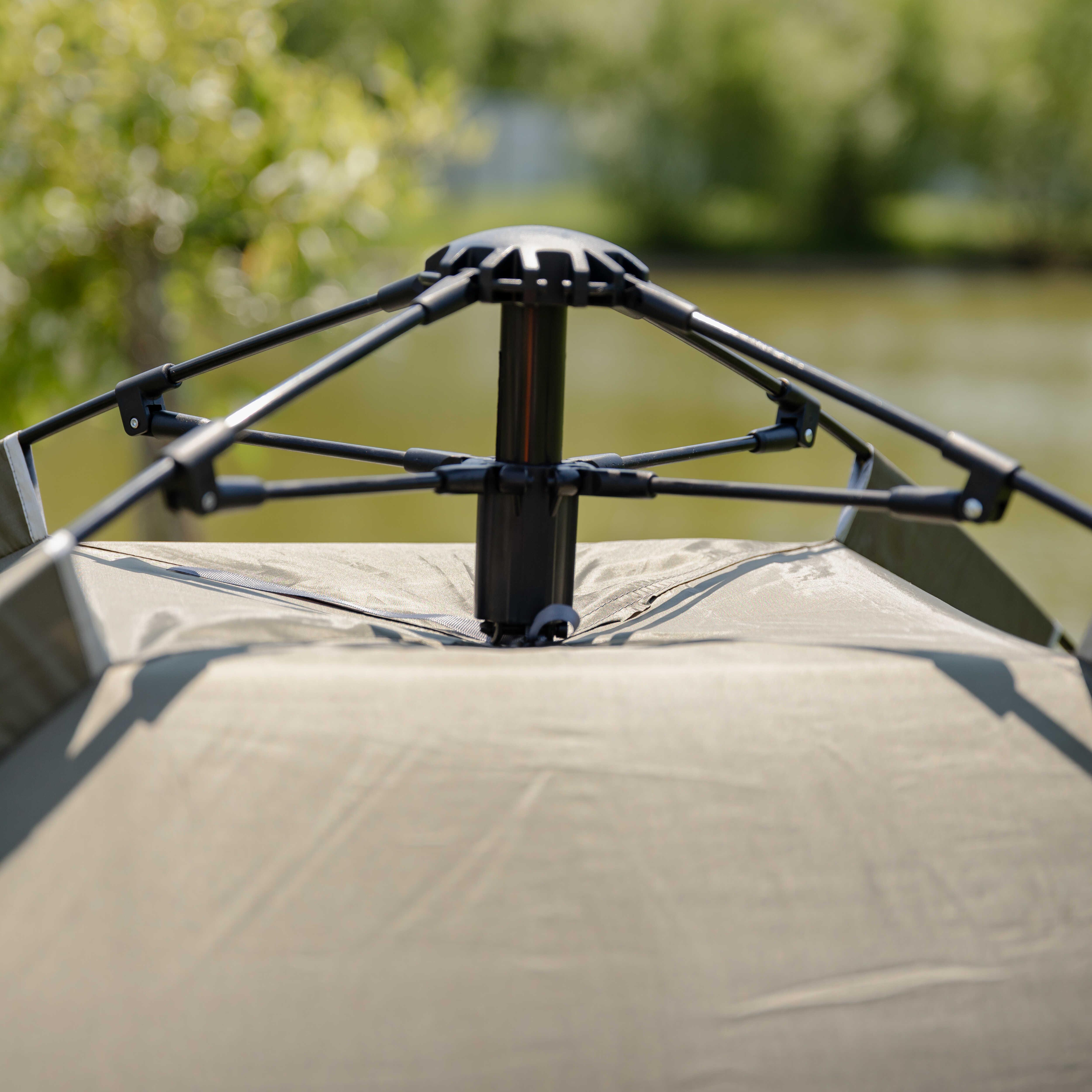 Палатка туристическая двухместная автоматическая 200х200х140 см Хаки (LU-019GR) - фото 10