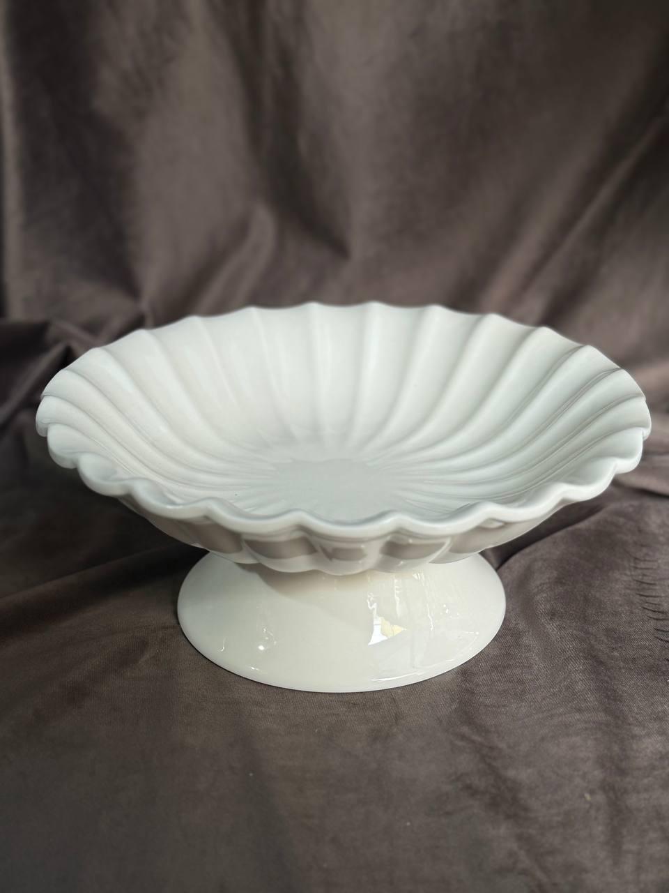 Фруктовница Stenson MS-3561-10.5 Хризантема фарфор 26,7 см (MS-3561-10.5)