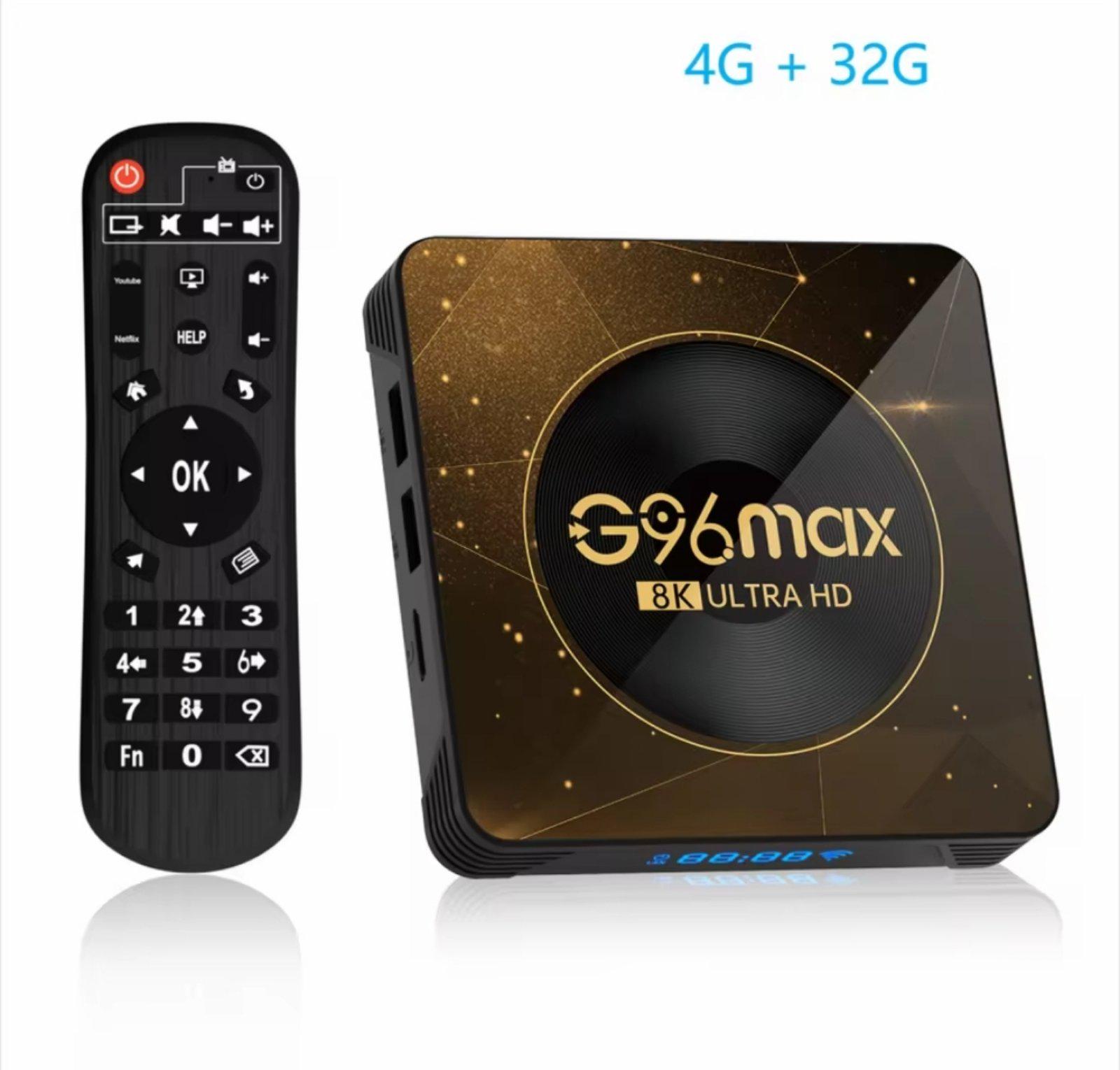 ТВ-приставка Smart TV G96 max RK3528 Android 13 Тb Бокс 4/32 Gb Андроїд 13 (35283528) - фото 9 ТВ-приставка Smart TV G96 max RK3528 Android 13 Тb Бокс 4/32 Gb Андроїд 13 (35283528) - фото 9