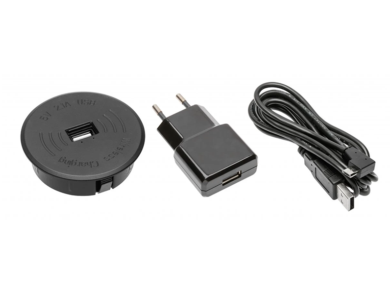 Зарядний пристрій бездротовий GTV із блоком живлення (5116)