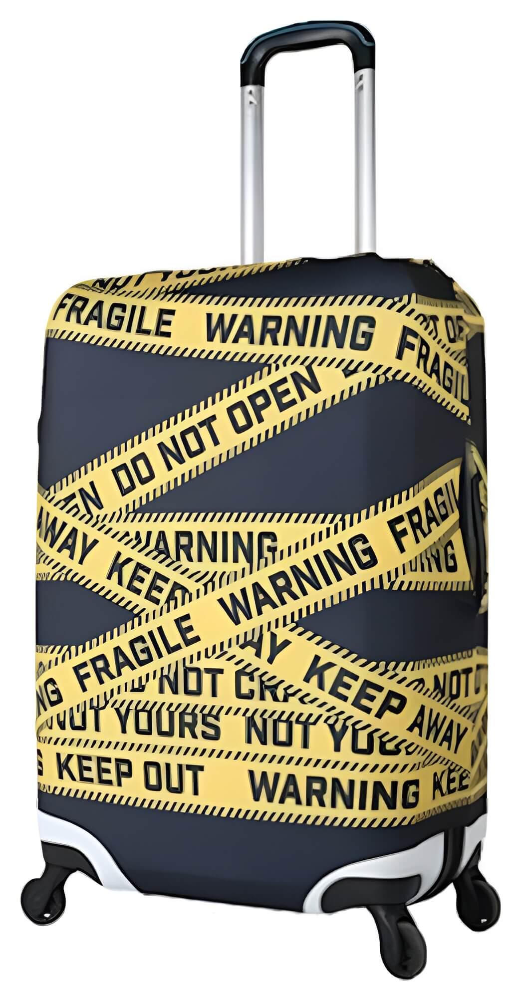 Чехол для чемодана Snowball 33030/tape S Разноцветный