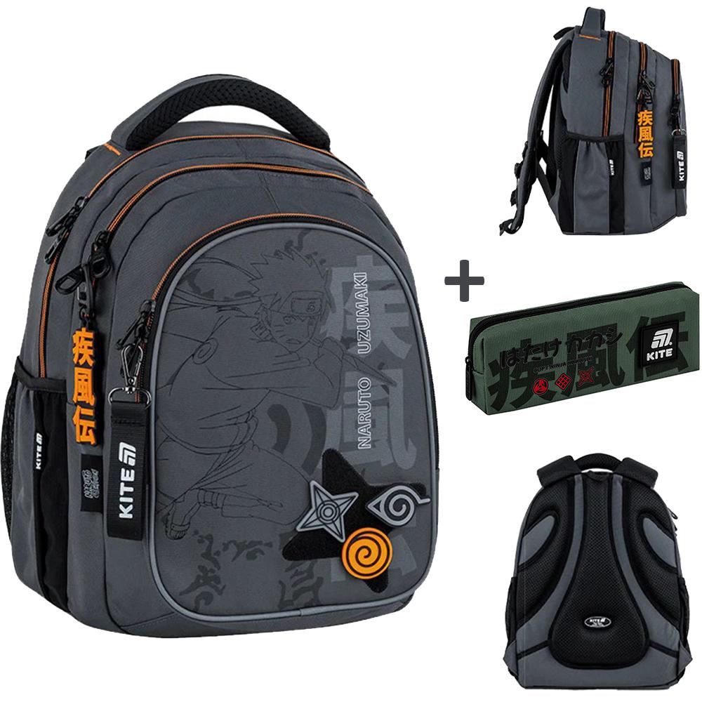 Шкільний рюкзак KITE Education teens Naruto Shippuden 20,5 л (NR25-8001M) - фото 5 Шкільний рюкзак KITE Education teens Naruto Shippuden 20,5 л (NR25-8001M) - фото 5