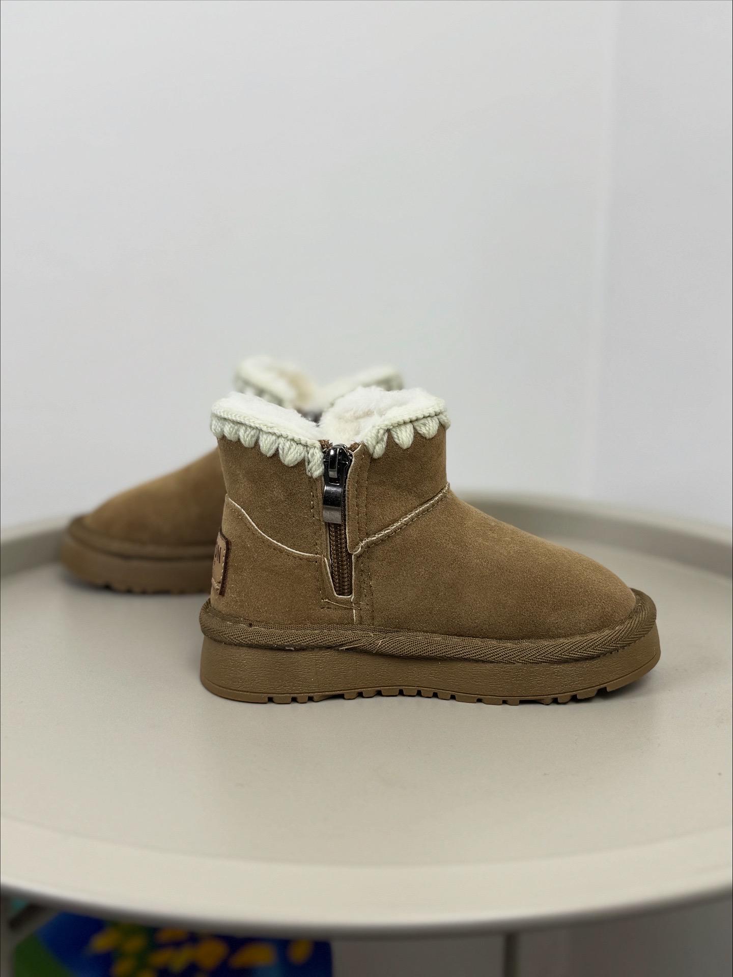 Ботинки детские зимние 1641 р. 26 Бежевый (30410786) - фото 7 Ботинки детские зимние 1641 р. 26 Бежевый (30410786) - фото 7