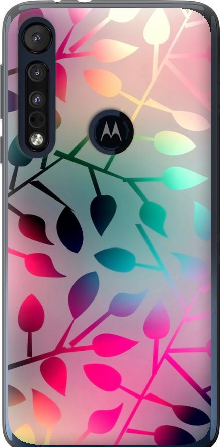 Чехол на Motorola One Macro Листья (2235u-1812-42517)