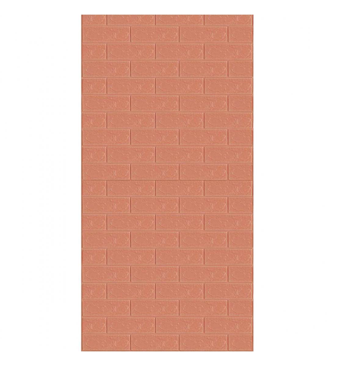 3D-панель самоклеящаяся декоративная под кирпич 3080x700x3 мм Кофе с молоком (OS-BG348-3) - фото 3 3D-панель самоклеящаяся декоративная под кирпич 3080x700x3 мм Кофе с молоком (OS-BG348-3) - фото 3