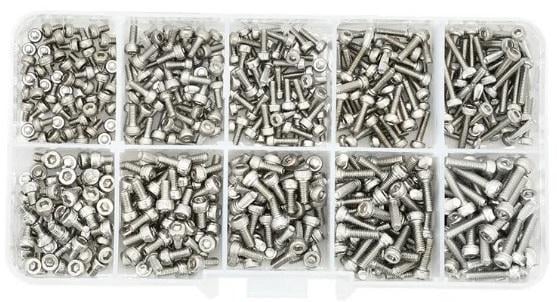 Винты под шестигранник Spec DIN 912 М2/М2,5 500 шт. (SP-0674506)