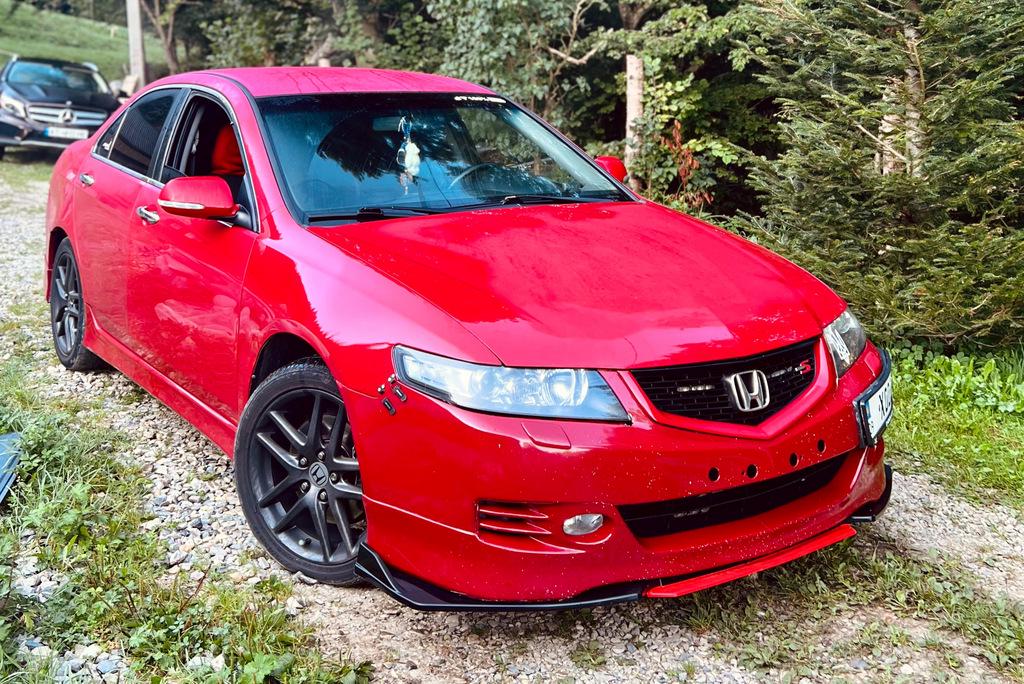 Накладка передняя Niken Red для Honda Accord VII 2002-2007 гг. (128788) - фото 2