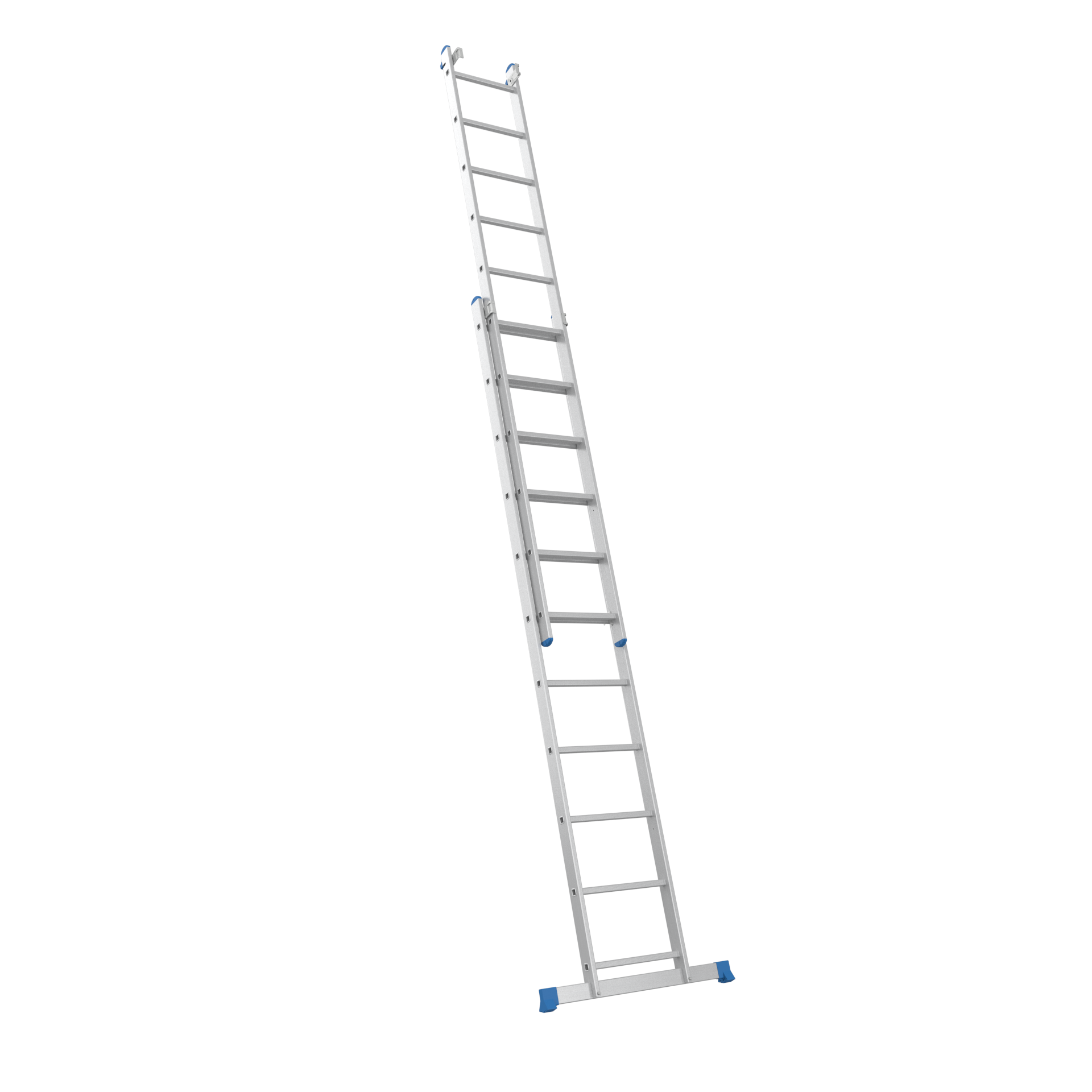 Лестница-стремянка Меткас алюминиевая универсальная трехсекционная 3х11 6.16 м (1899229800) - фото 4 Лестница-стремянка Меткас алюминиевая универсальная трехсекционная 3х11 6.16 м (1899229800) - фото 4